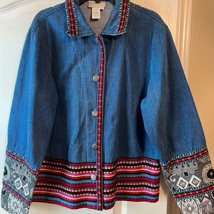 Womens medium jean jacket